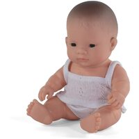Miniland - Baby Doll Asian Girl 21cm