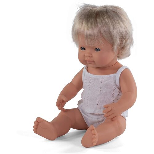 Miniland - Baby Doll European Girl 38cm