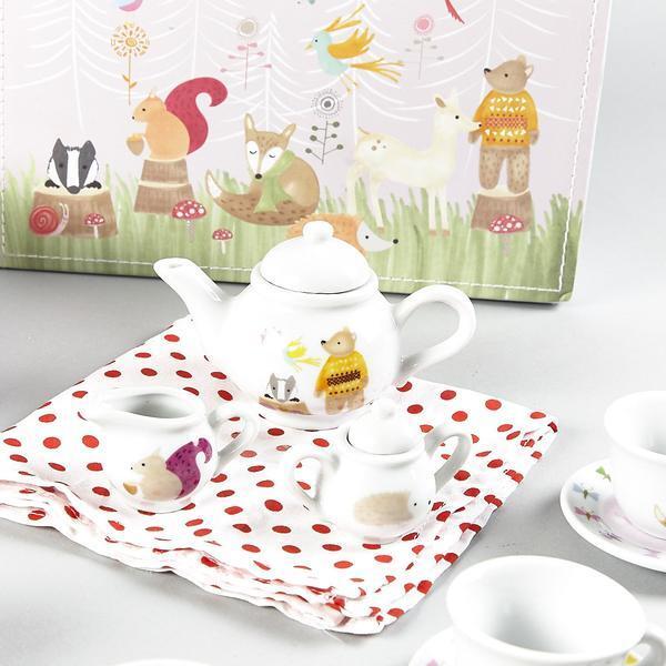 Buy Floss and Rock Woodland Animal Tea Set 15pc