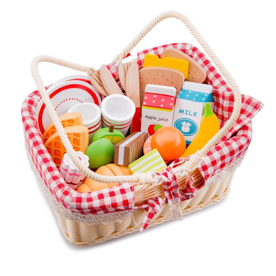 Buy New Classic Toys Picnic Basket Set