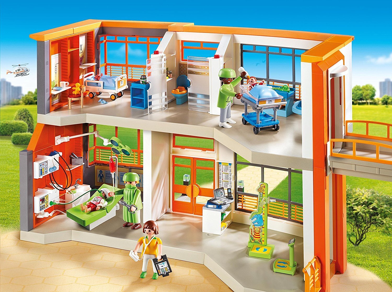 Buy Playmobil Furnished Children's Hospital 6657