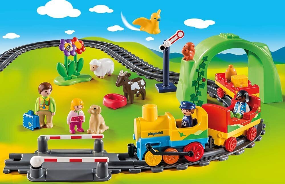 Buy Playmobil - 1.2.3 My First Train Set