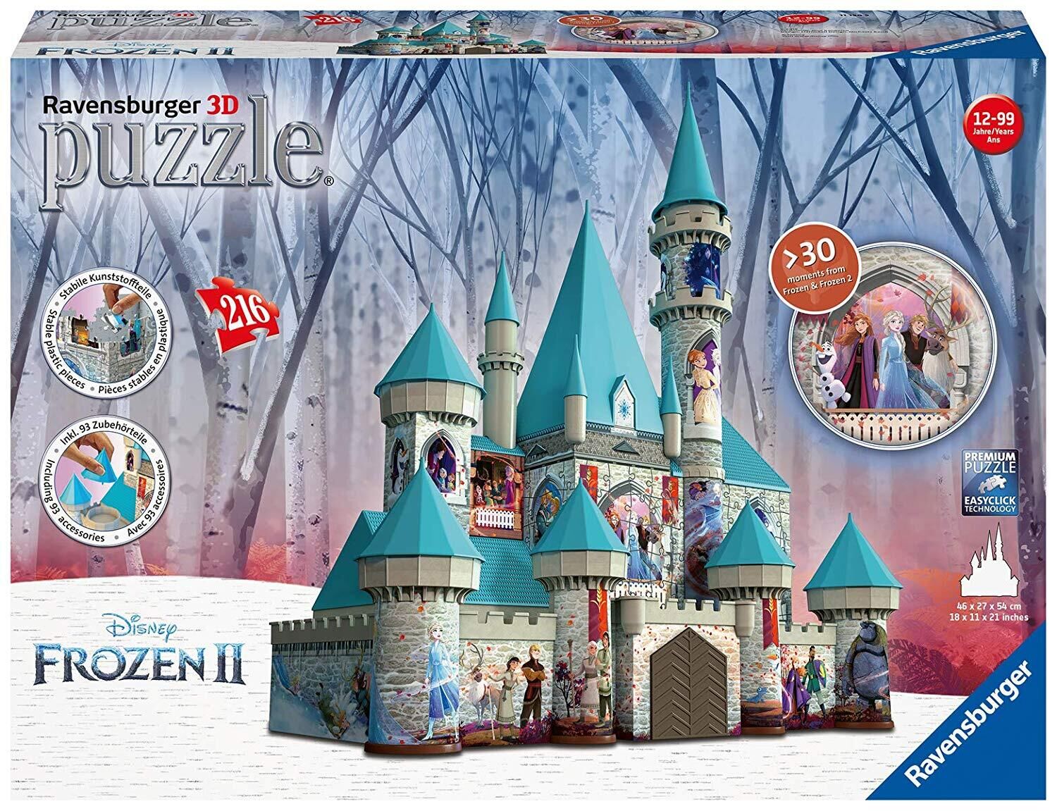 Buy Ravensburger Disney Frozen 2 3D Castle Puzzle 216pc
