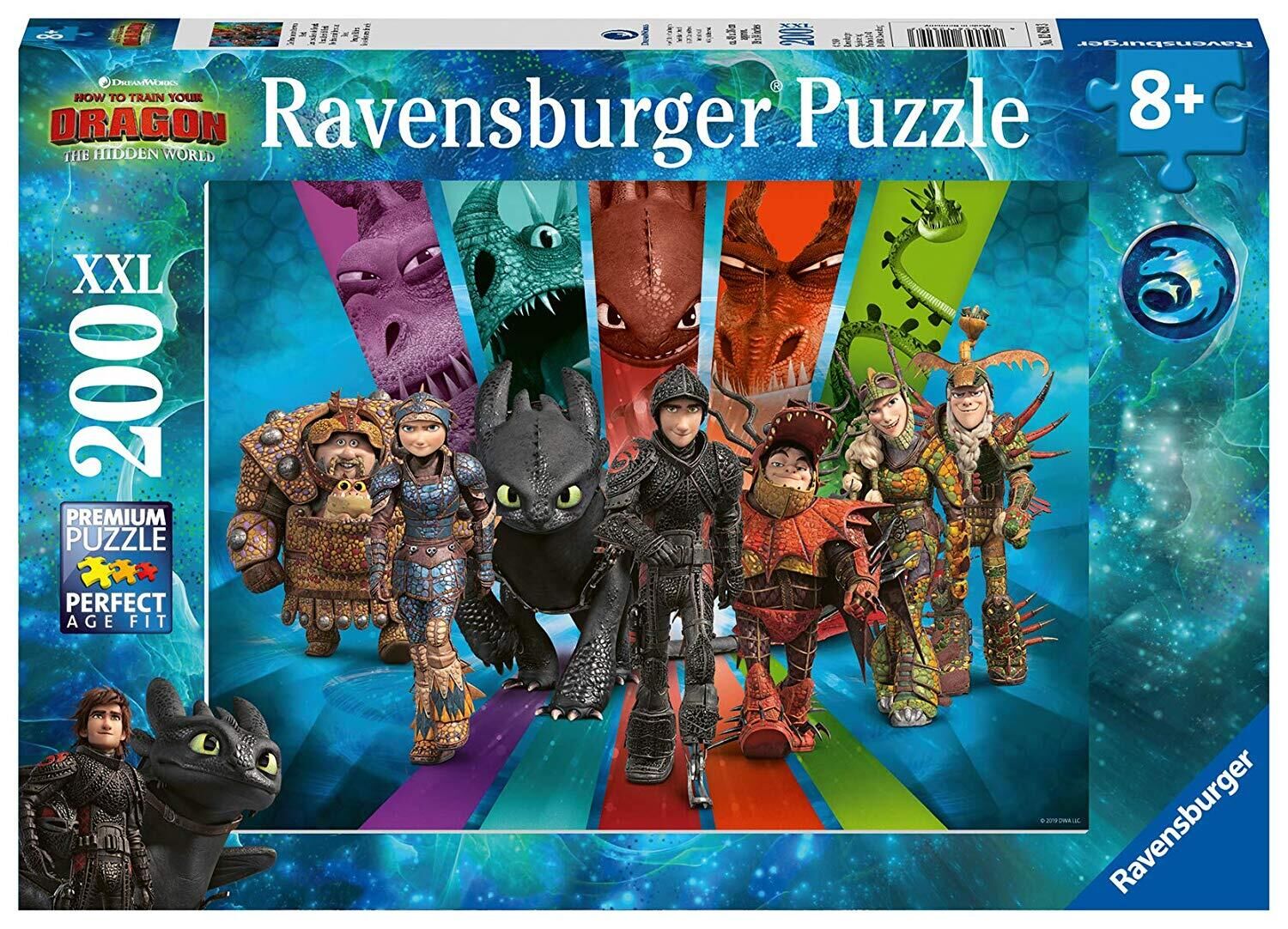 Buy Ravensburger HTTYD 3 Dragons Puzzle 200pc