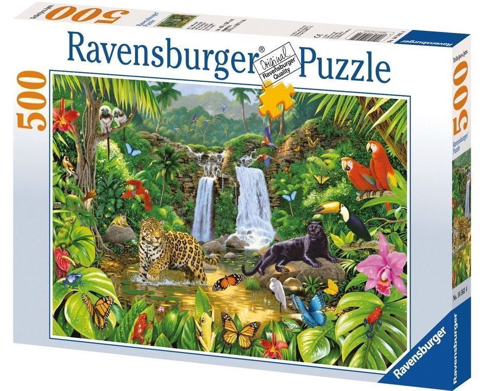 Buy Ravensburger In The Jungle Puzzle 500pc