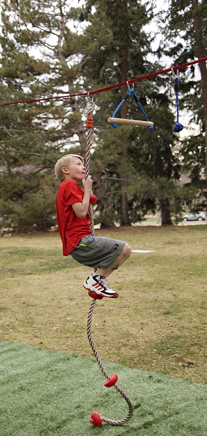 Buy Slackers Ninja Climbing Rope with Foot Holds