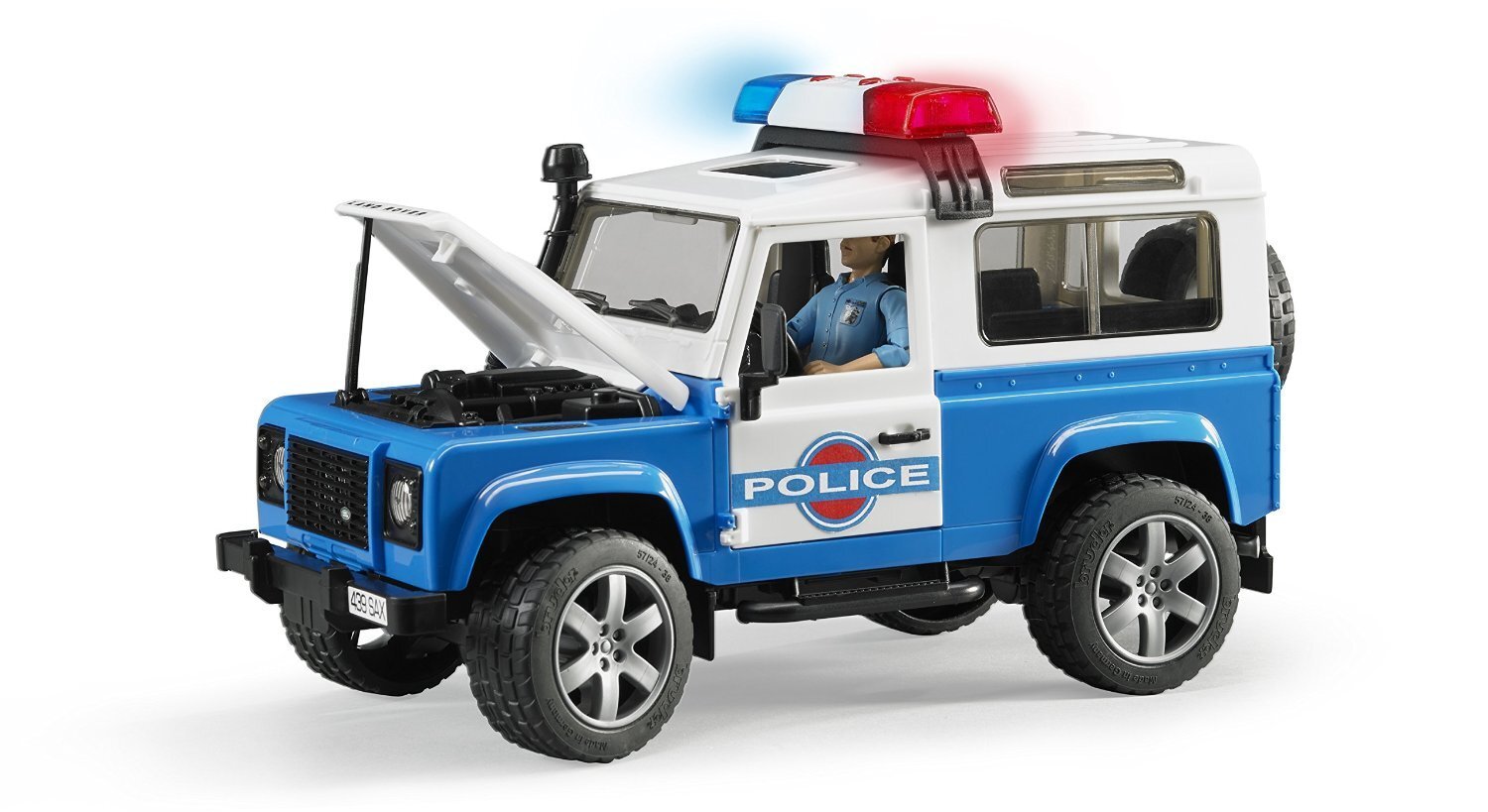 bruder toys police car