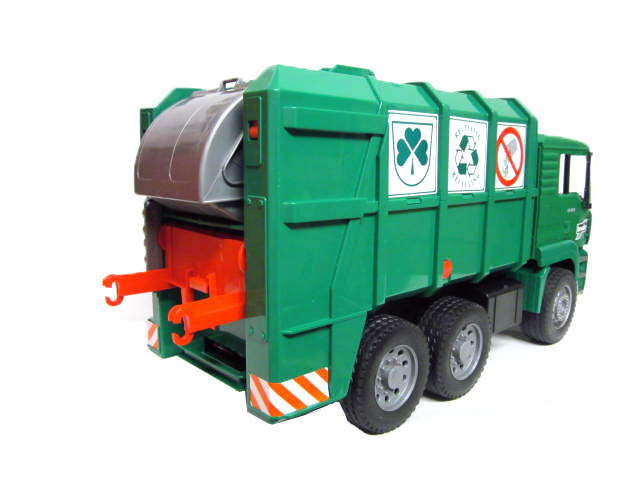 bruder garbage truck rear loader bruder garbage truck rear loader
