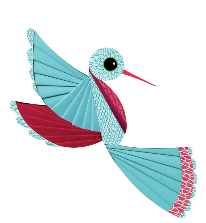 Buy Djeco Iris Paper Folding Birds