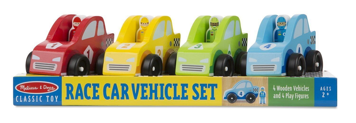 Buy Melissa & Doug Race Car Vehicle Set