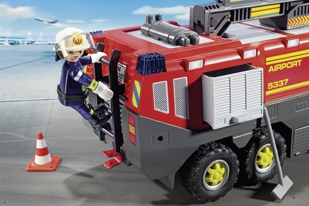 Buy Playmobil - Airport Fire Engine with Lights and Sound 5337