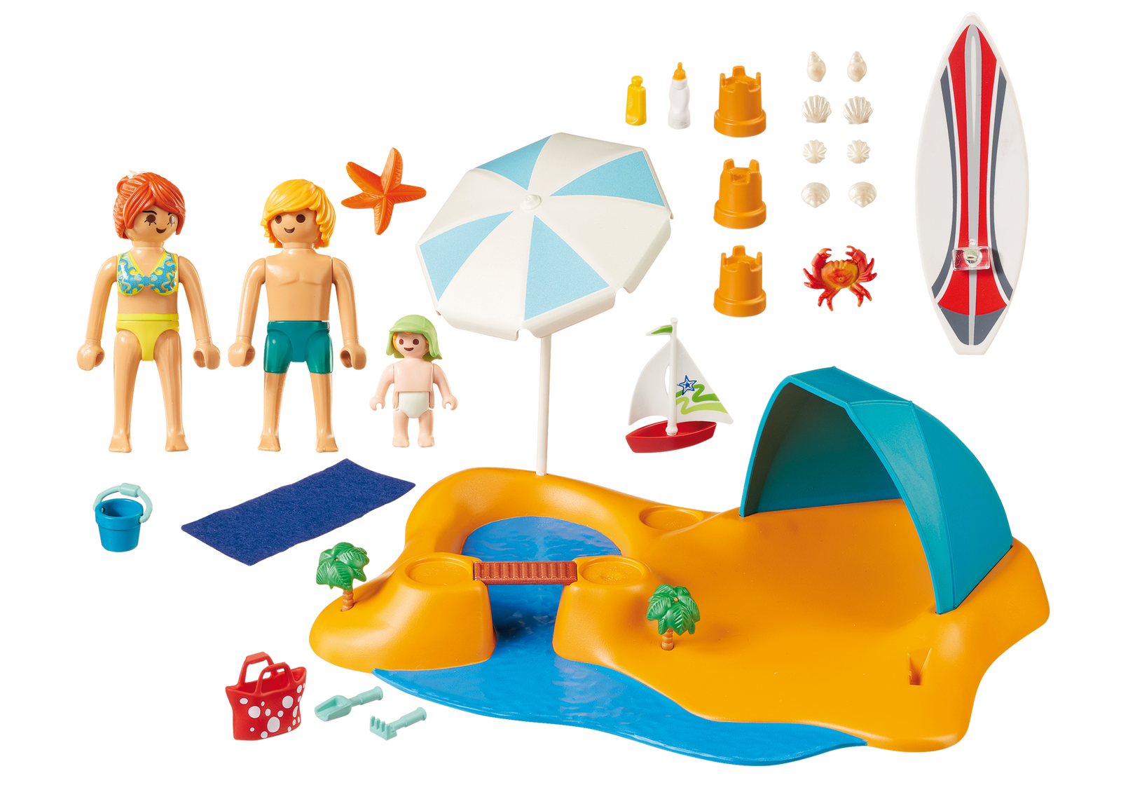 Buy Playmobil - Family Beach Day 9425