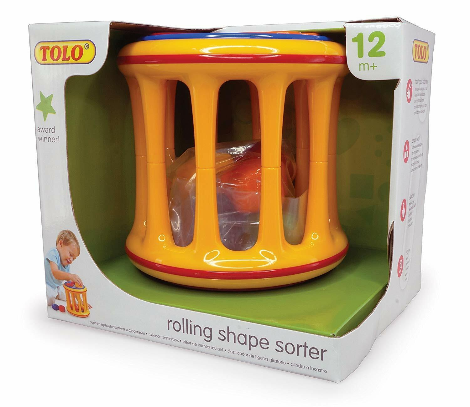 tolo rolling shape sorter