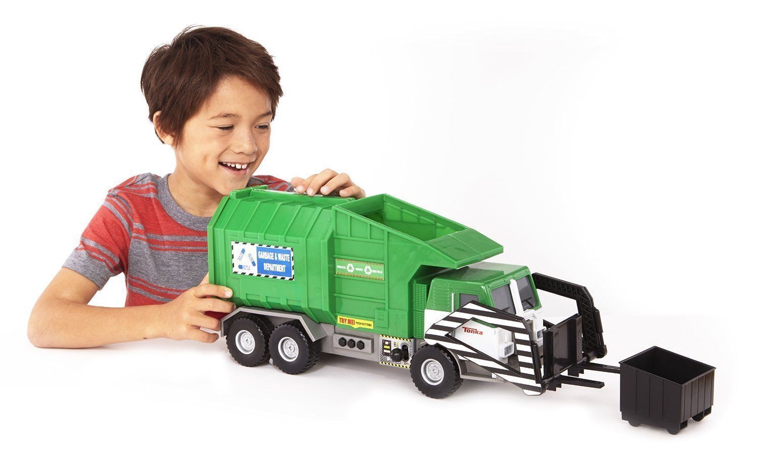 tonka garbage truck toy tonka garbage truck toy