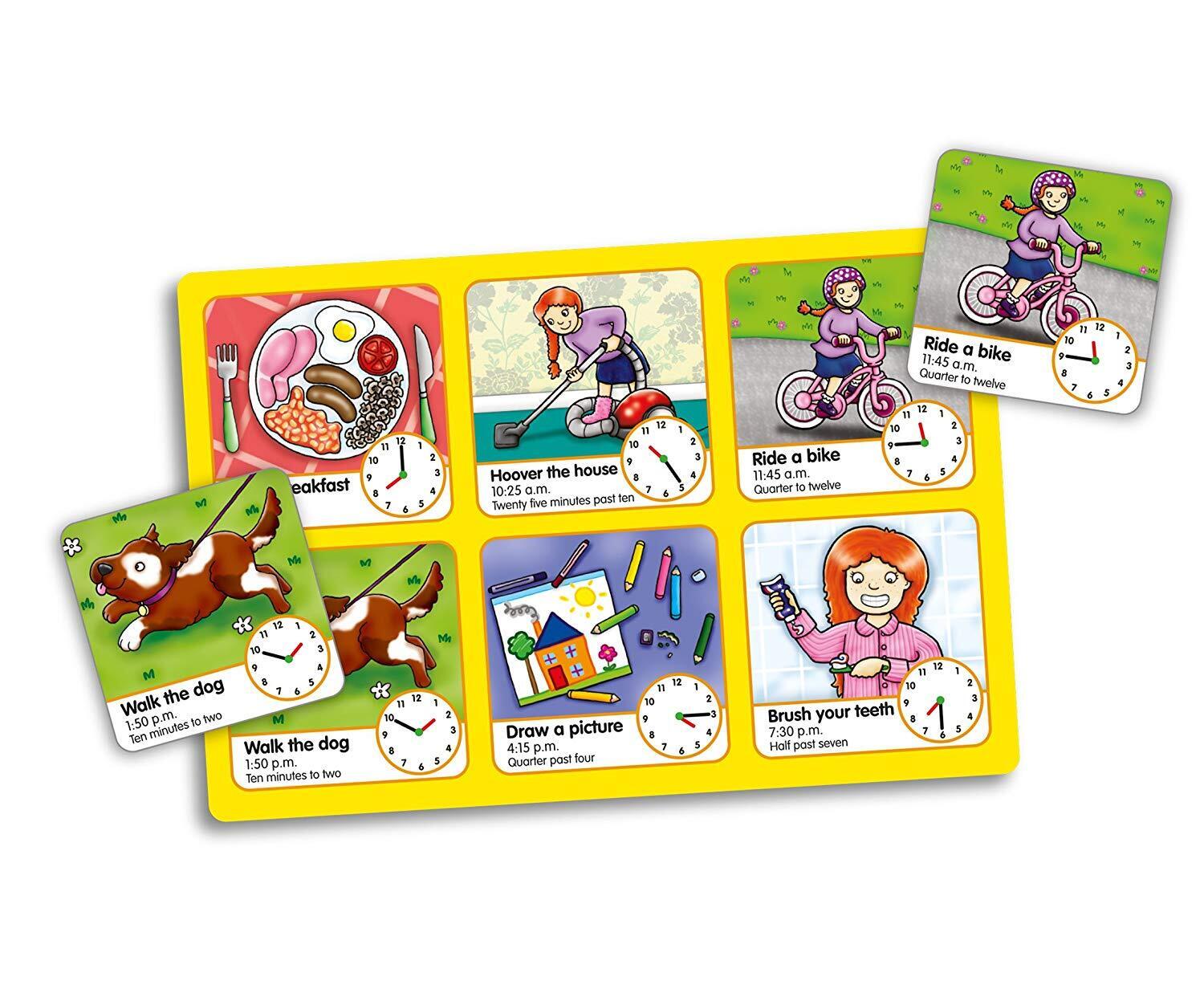 Buy Orchard Toys Tell The Time Lotto