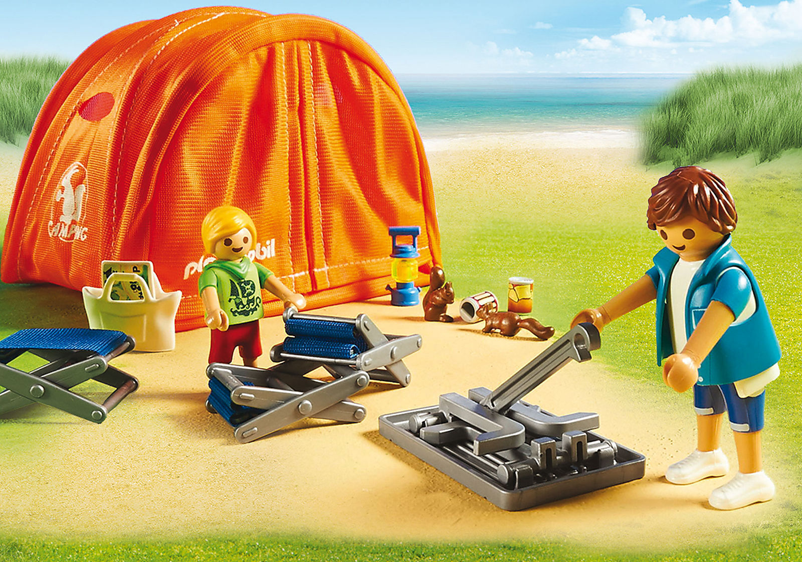 Buy Playmobil Family Camping Trip 70089