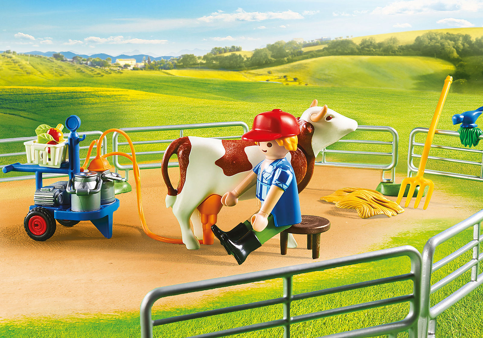 Buy Playmobil Farm with Animals 70132