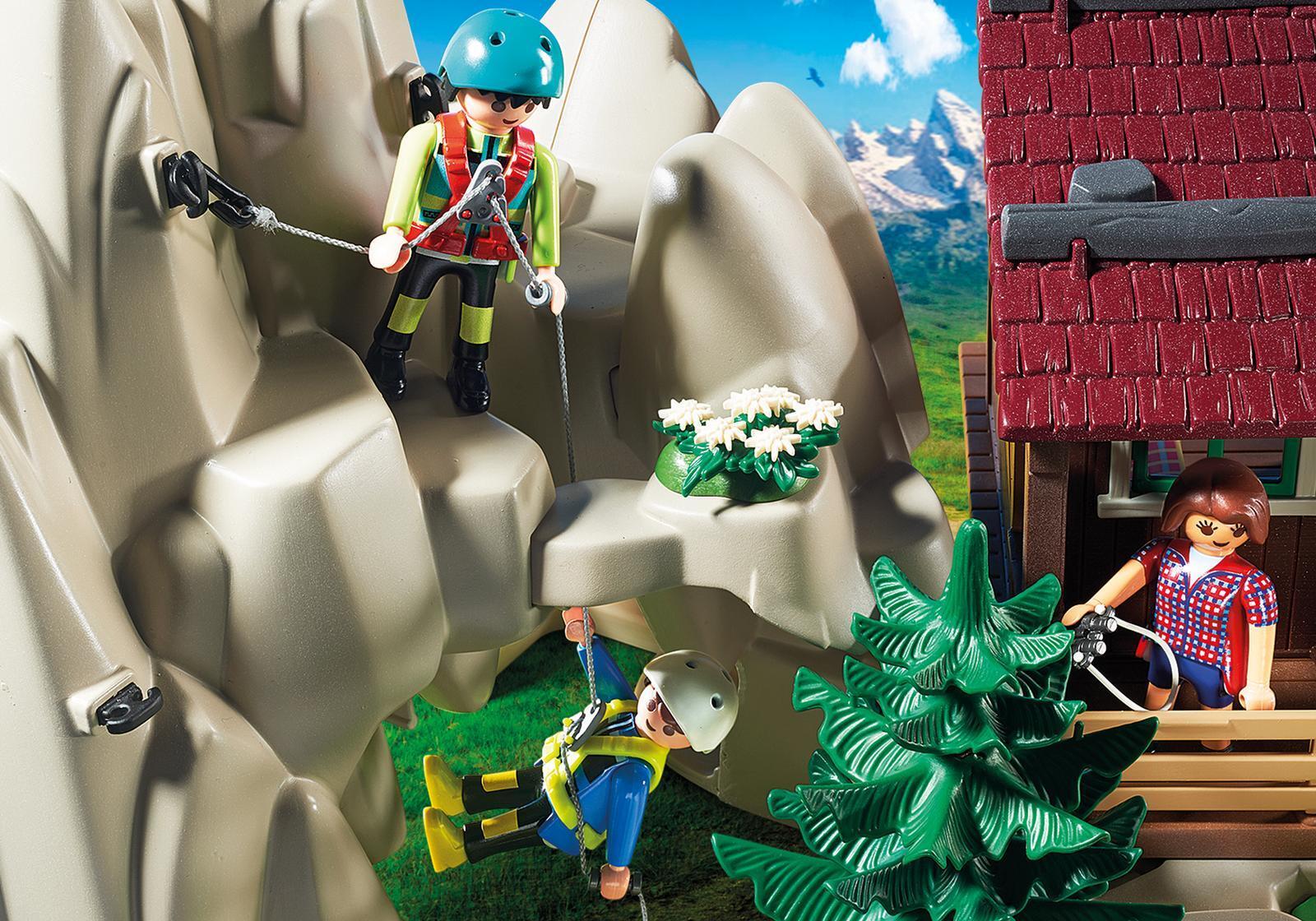 Buy Playmobil - Rock Climbers with Cabin