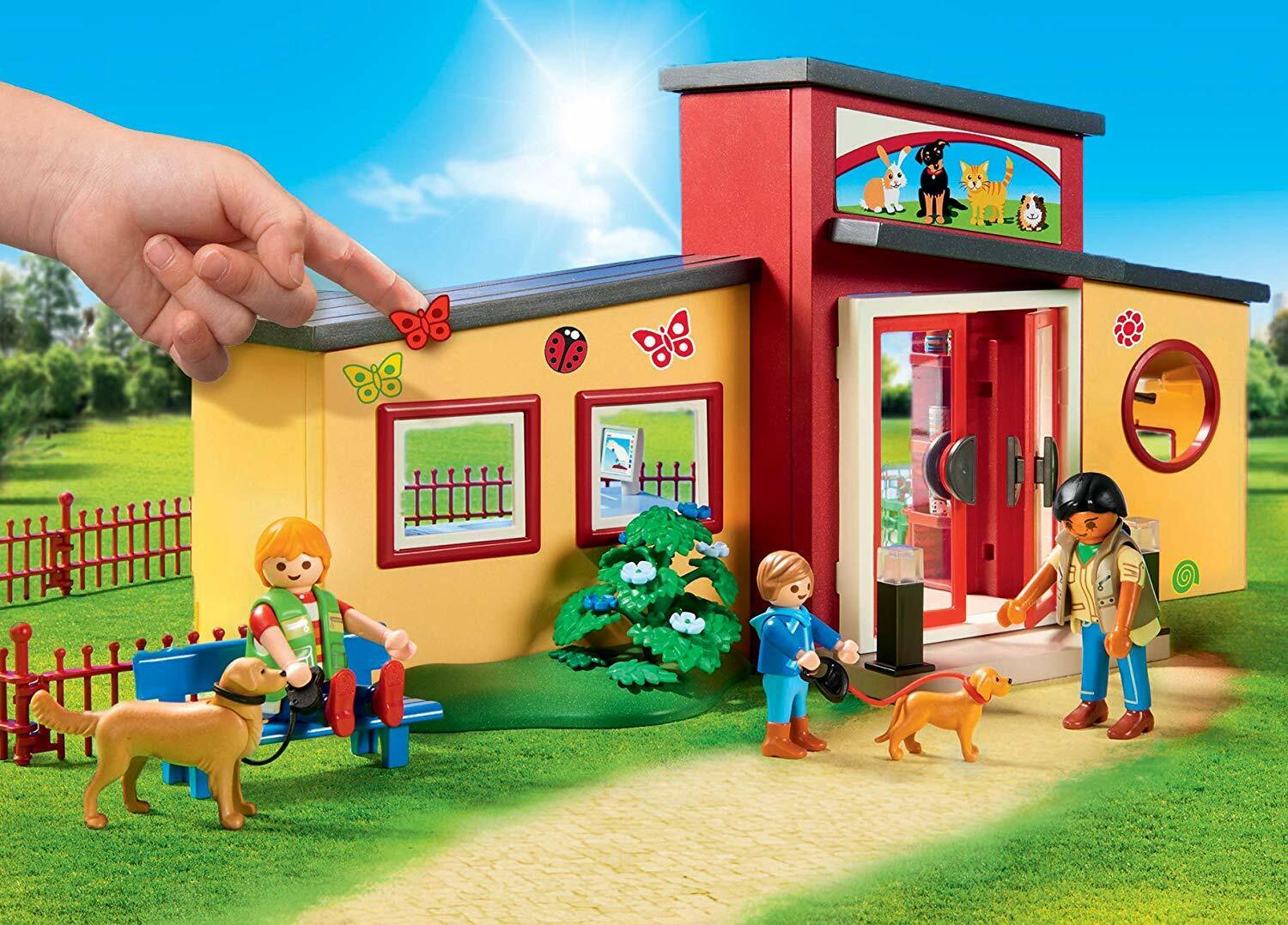 Buy Playmobil Tiny Paws Pet Hotel