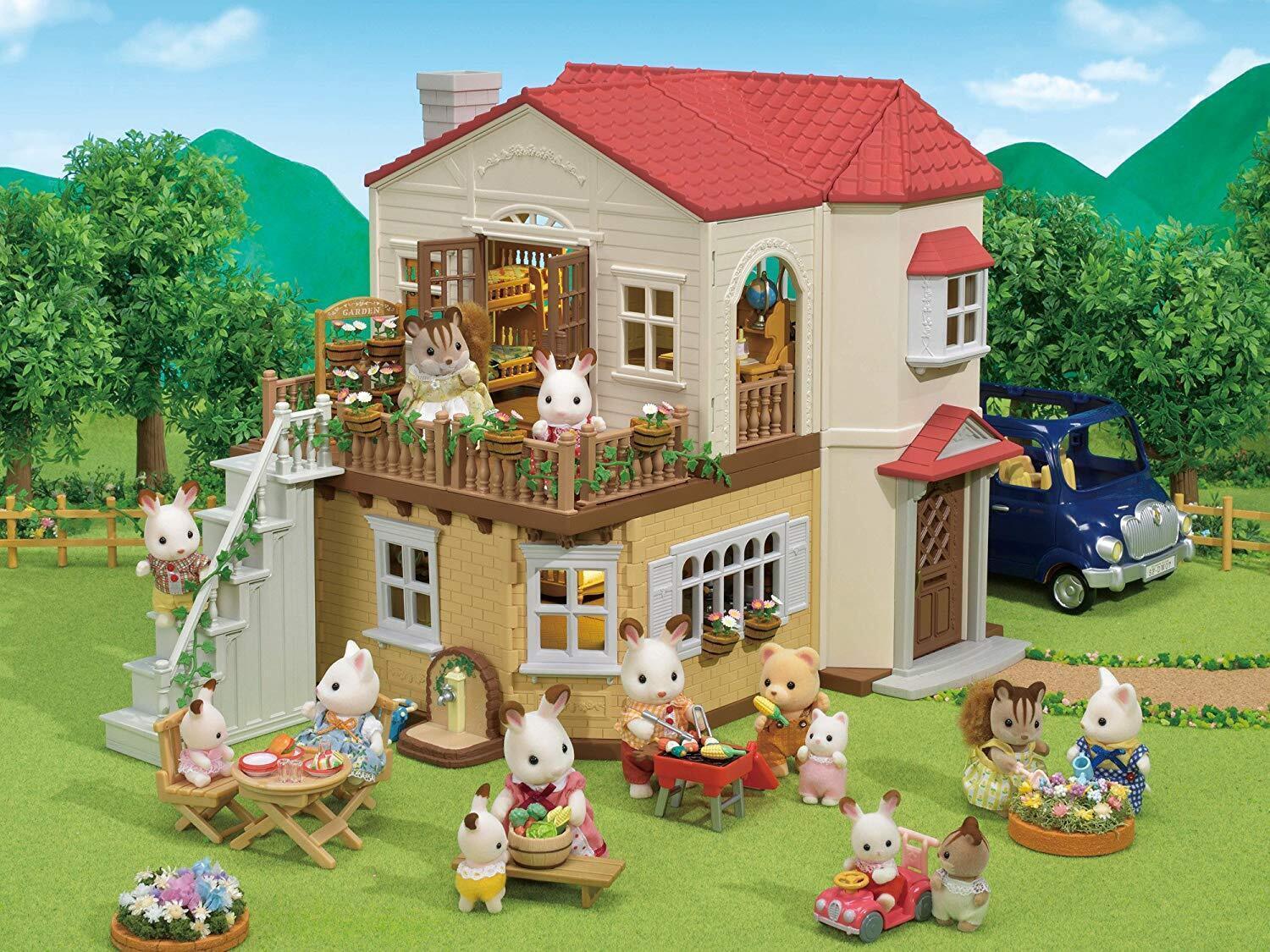 Buy Sylvanian Families Red Roof Country Home Ultimate Bundle