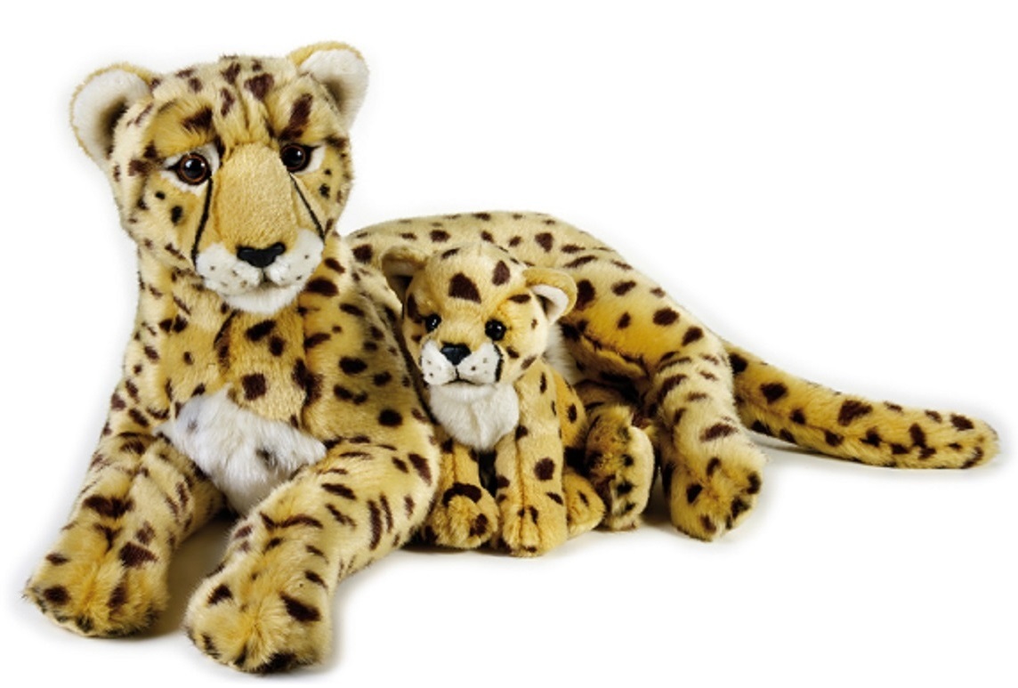 Buy National Geographic Cheetah with Cub Plush Toy 50cm