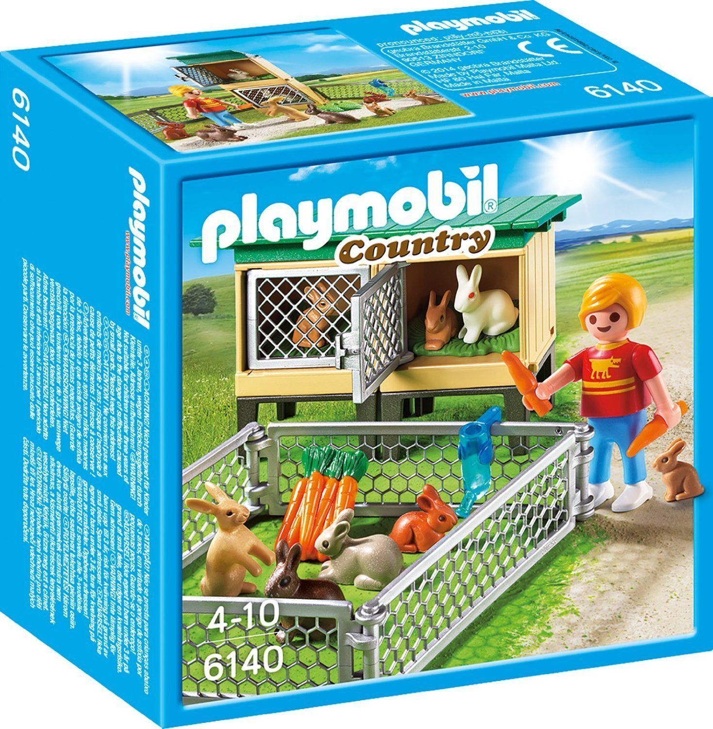 Buy Playmobil Rabbit Pen with Hutch 6140
