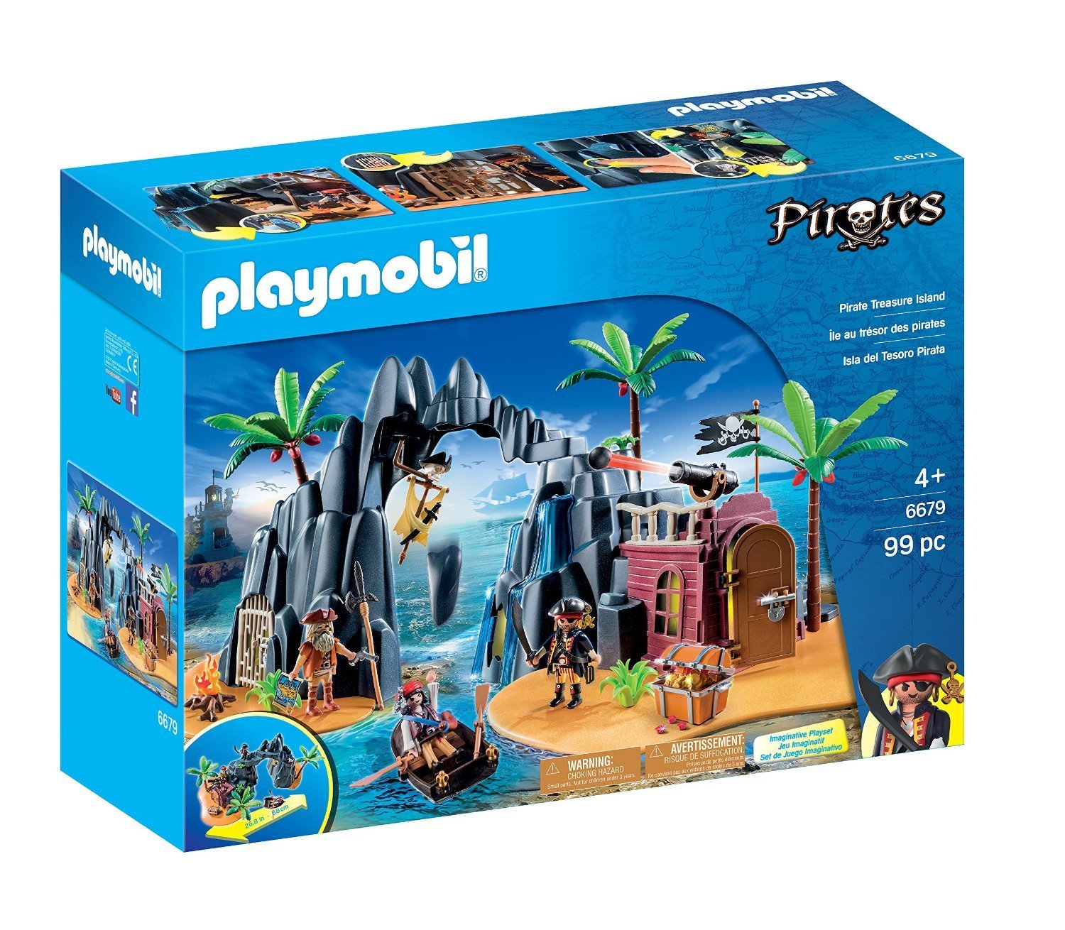 Playmobil Pirates Treasure Island Toy Galaxy