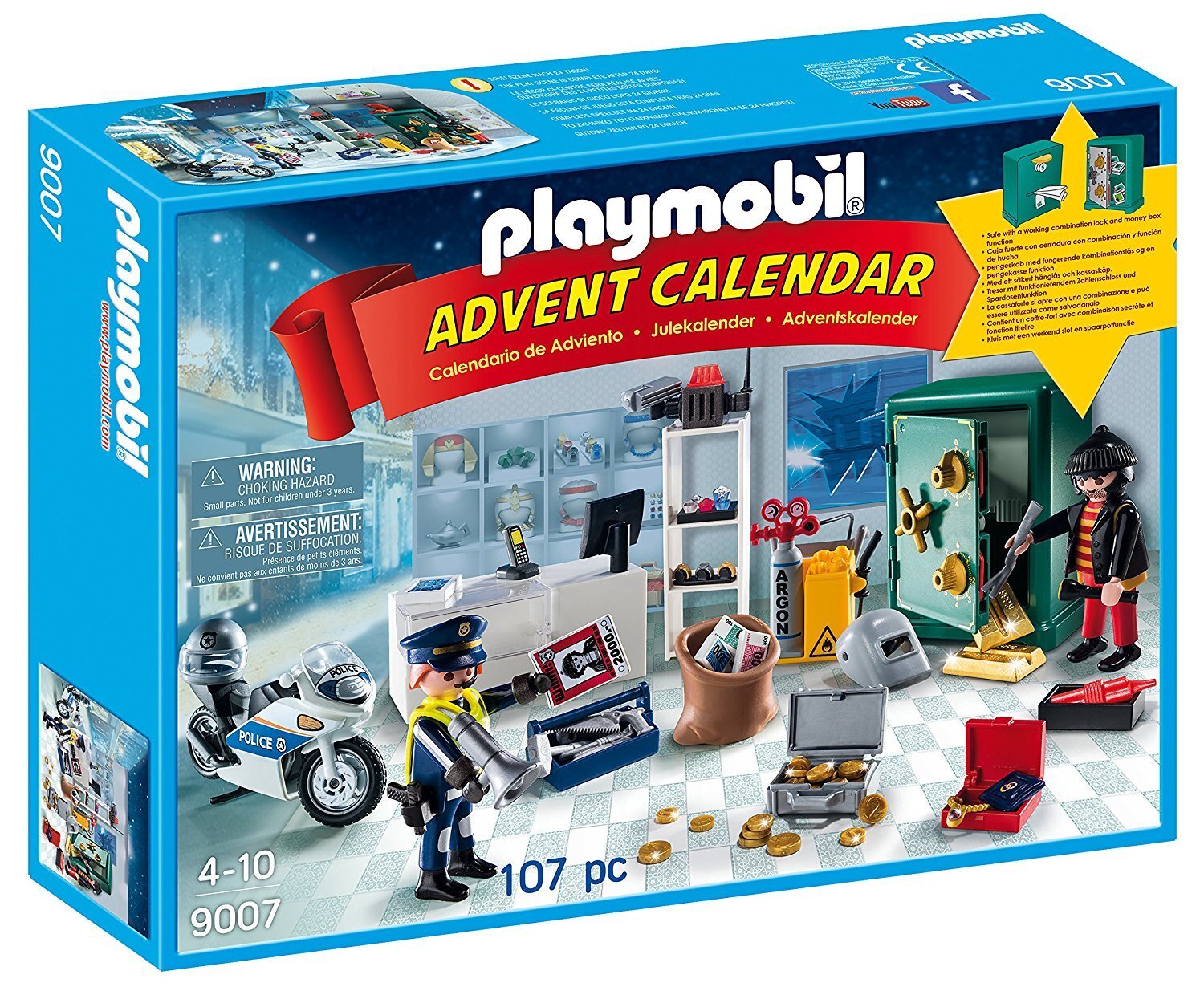 Buy Playmobil Advent Calendar Jewel Thief Police Operation 9007