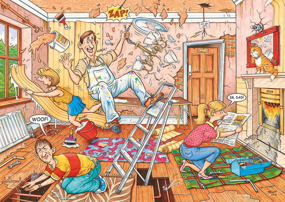 Buy Ravensburger WHAT IF? No 3 Home Makeover Puzzle 1000pc