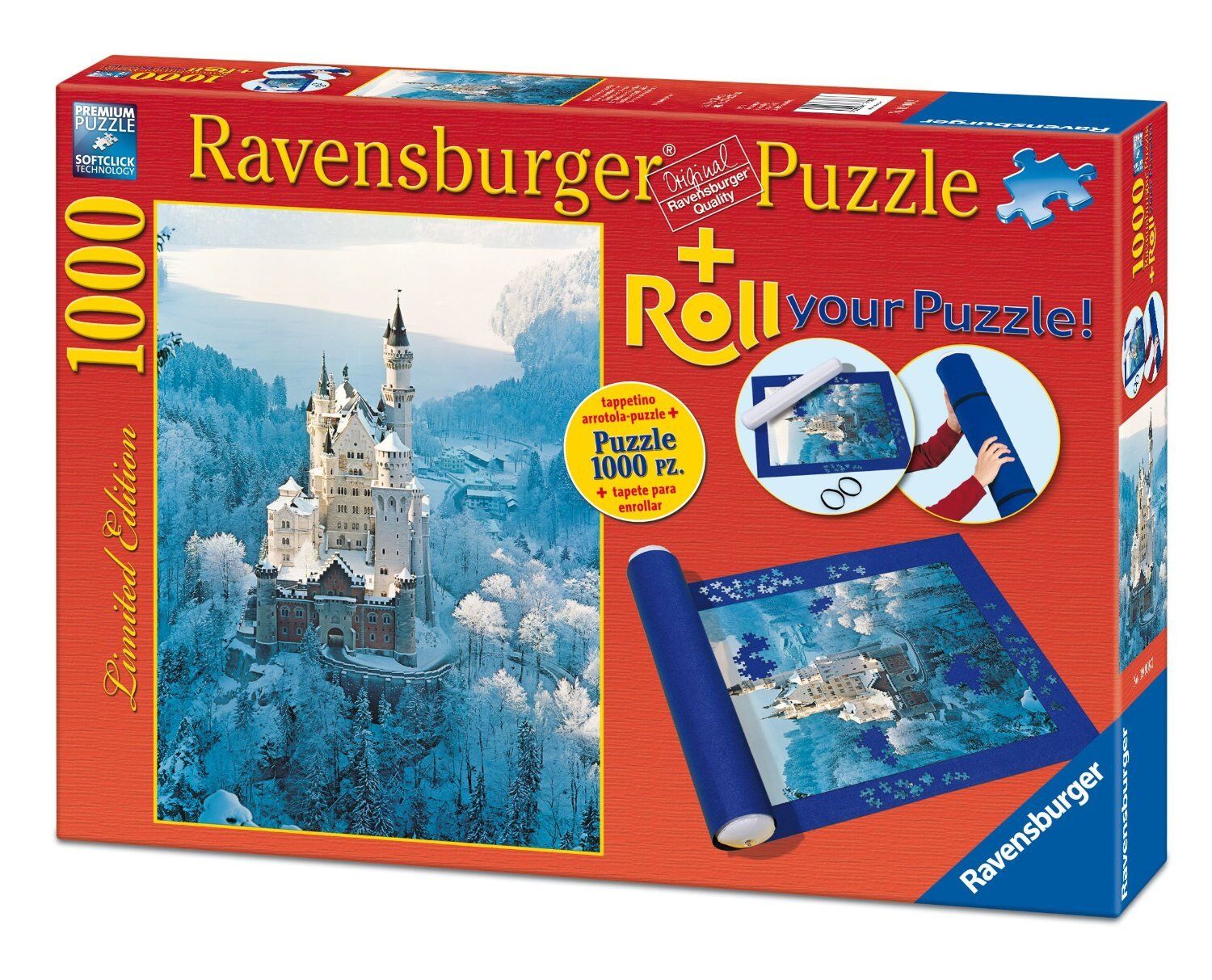 Buy Ravensburger Neuschwanstein 1000pce Roll Your Puzzle