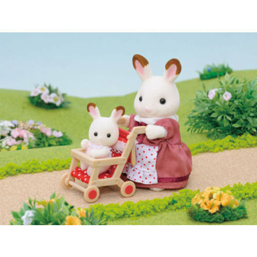 sylvanian families pushchair