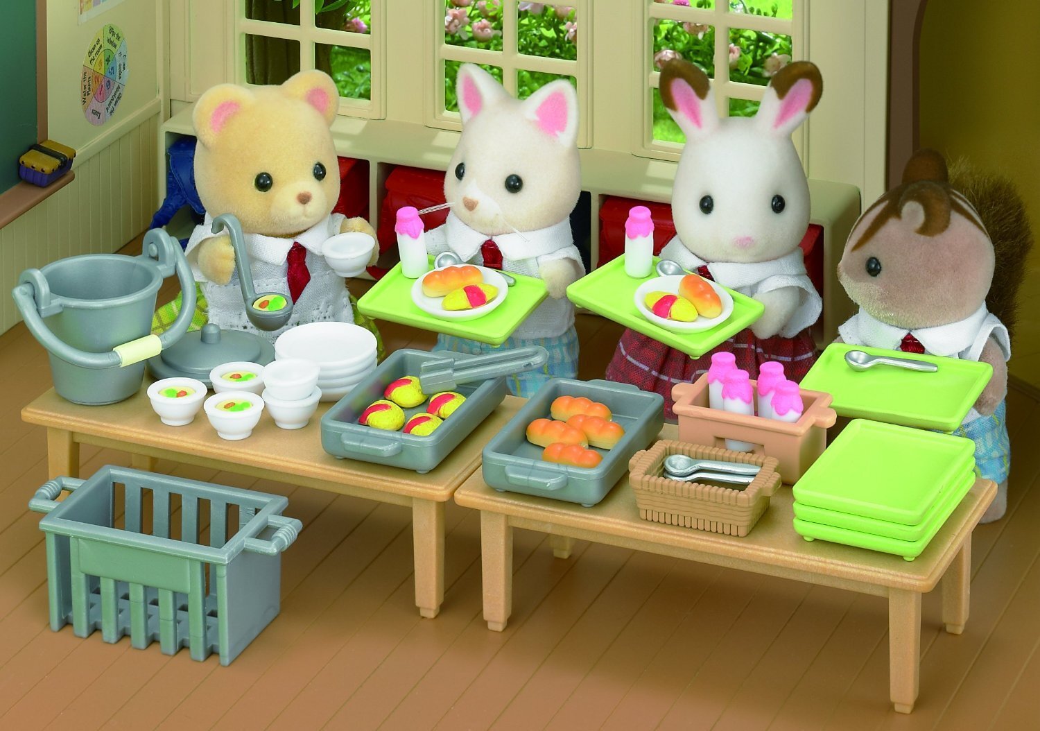 Buy Sylvanian Families - School Lunch Set
