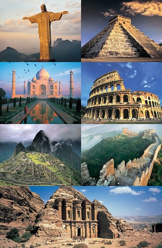 Buy Tomax New Seven Wonders Of The World Puzzle 1500pc buy-tomax-new-seven-wonders-of-the-world-puzzle-1500pc