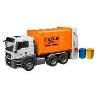 Bruder - MAN TGS Rear Loading Garbage Truck Orange 03762