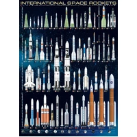 Eurographics - International Space Rockets Puzzle 1000pc