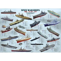Eurographics - WW II Warships Puzzle 1000pc