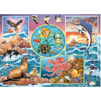 Cobble Hill - Ocean Magic Family Puzzle 350pc