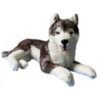 Bocchetta - Rocco Siberian Husky Lying Plush Toy 64cm