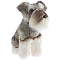 Bocchetta - Watson Schnauzer Sitting Plush Toy 35cm