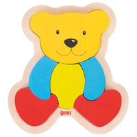 GOKI - Bear Puzzle 6pc