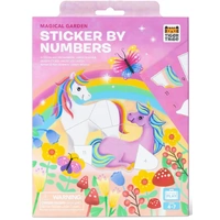 Tiger Tribe - Sticker by Numbers - Magical Garden