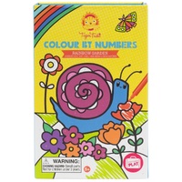 Tiger Tribe - Colour by Numbers - Rainbow Garden