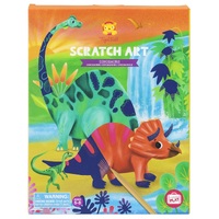 Tiger Tribe - Scratch Art - Dinosaurs