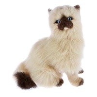 Bocchetta - Toffee Himalayan Cat Sitting Plush Toy 27cm