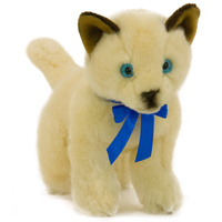 Bocchetta - Bamboo Siamese Cat Plush Toy 22cm