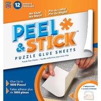 Masterpieces - Peel & Stick Puzzle Glue Sheets (12 pack)