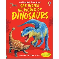 Usborne - See Inside The World Of Dinosaurs
