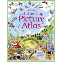 Usborne - Lift The Flap Picture Atlas