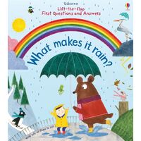 Usborne - Lift-The-Flap First Questions And Answers: What Makes It Rain?