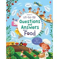 Usborne - Lift-The-Flap Questions And Answers: About Food